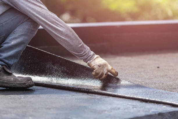 Professional Vapor Barrier Installation technician working in Wrightstown, NJ